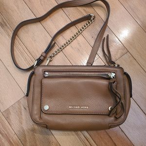 Michael Kors leather messenger purse